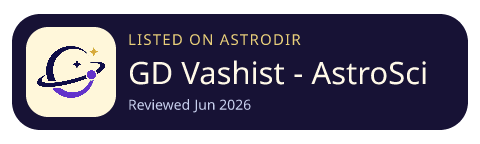 GD Vashist - AstroScience 已收录在 AstroDir