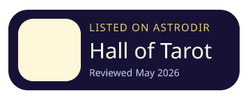 Hall of Tarot is listed on AstroDir