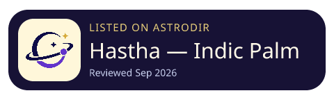 Hastha — Indic Palmistry 已收录在 AstroDir