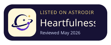 Heartfulness is listed on AstroDir