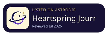 Heartspring Journal is listed on AstroDir