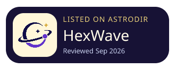 HexWave is listed on AstroDir
