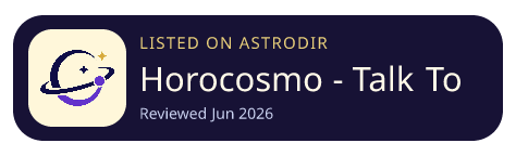 Horocosmo - Talk To Astrologer is listed on AstroDir