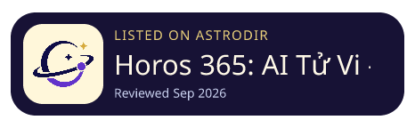 Horos 365: AI Tử Vi - 2027 已收录在 AstroDir