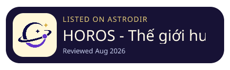 HOROS - Thế giới huyền học is listed on AstroDir