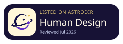 Human Design Rave is listed on AstroDir
