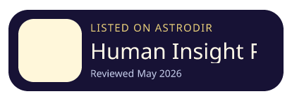 Human Insight Path is listed on AstroDir