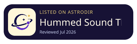 Hummed Sound Therapy 已收录在 AstroDir