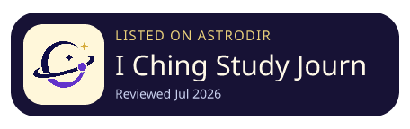 I Ching Study Journal is listed on AstroDir