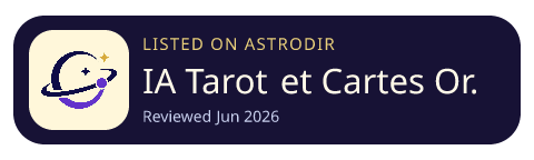IA Tarot et Cartes Oracle is listed on AstroDir