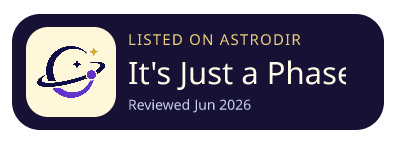 It's Just a Phase® is listed on AstroDir