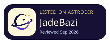 JadeBazi is listed on AstroDir