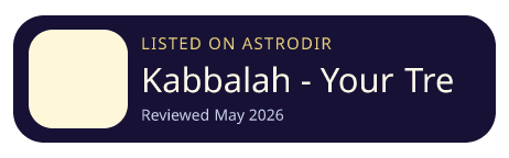 Kabbalah - Your Tree of Life is listed on AstroDir
