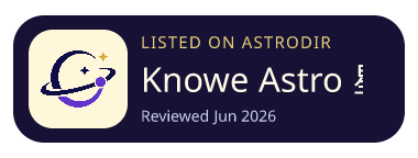 Knowe Astro 星盘 已收录在 AstroDir