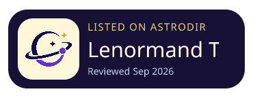 Lenormand Tarot is listed on AstroDir