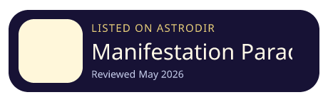 Manifestation Paradox is listed on AstroDir