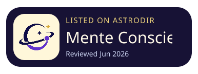 Mente Consciente is listed on AstroDir