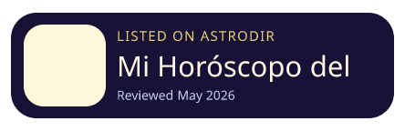 Mi Horóscopo del Día ®  is listed on AstroDir