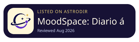 MoodSpace: Diario ánimo IA is listed on AstroDir