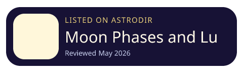 Moon Phases and Lunar Calendar 已收录在 AstroDir
