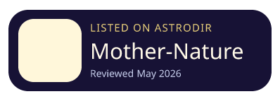 Mother-Nature.org is listed on AstroDir