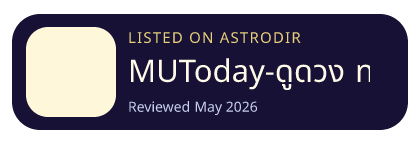 MUToday-ดูดวง ทาโรต์ Wallpaper is listed on AstroDir