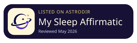 My Sleep Affirmations is listed on AstroDir