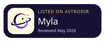 Myla is listed on AstroDir