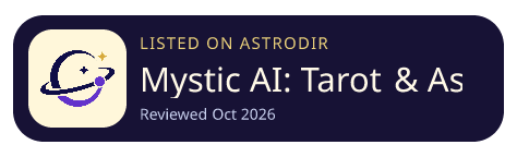 Mystic AI: Tarot & Astrology is listed on AstroDir