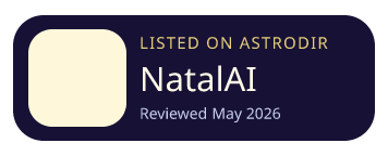 NatalAI is listed on AstroDir
