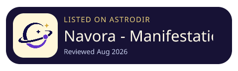 Navora - Manifestation Journal is listed on AstroDir