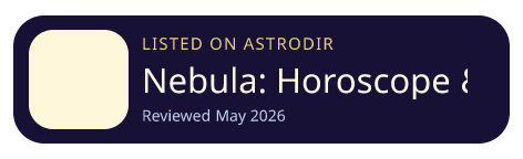 Nebula: Horoscope & Astrology is listed on AstroDir