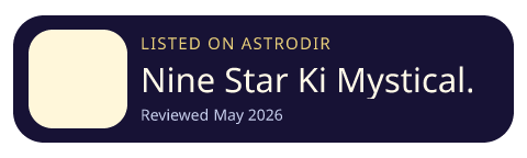 Nine Star Ki Mystical Astrology is listed on AstroDir