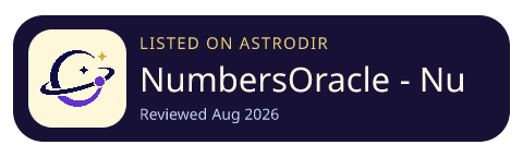NumbersOracle - Numerología 已收录在 AstroDir