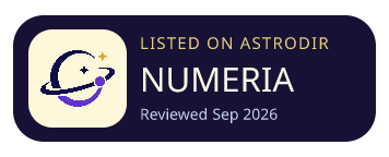 NUMERIA 已收录在 AstroDir