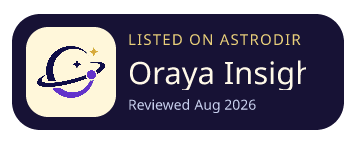 Oraya Insight is listed on AstroDir