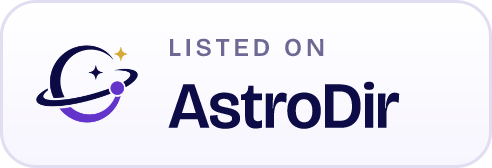 AstroDir 徽章
