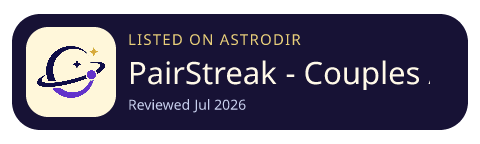 PairStreak - Couples App 已收录在 AstroDir