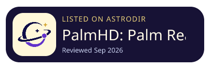 PalmHD: Palm Reader is listed on AstroDir