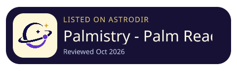 Palmistry - Palm Reading is listed on AstroDir