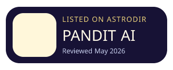 PANDIT AI is listed on AstroDir