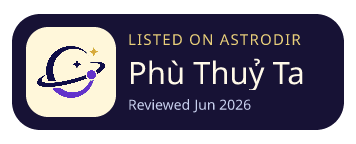 Phù Thuỷ Tarot is listed on AstroDir