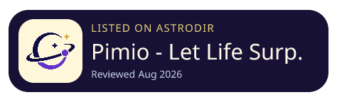 Pimio - Let Life Surprise You 已收录在 AstroDir