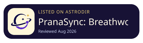 PranaSync: Breathwork and Calm 已收录在 AstroDir