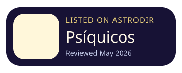 Psíquicos is listed on AstroDir