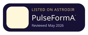 PulseFormAI is listed on AstroDir