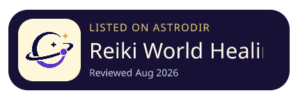 Reiki World Healing is listed on AstroDir