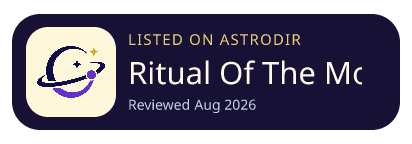 Ritual Of The Moon is listed on AstroDir
