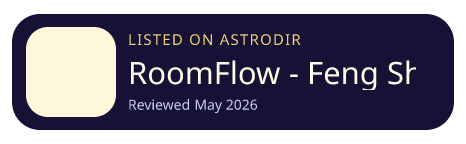 RoomFlow - Feng Shui Design is listed on AstroDir