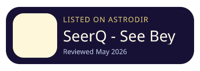 SeerQ - See Beyond is listed on AstroDir